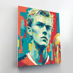 Fifa 2026 Haaland Ice - DIY Painting By Numbers Kit