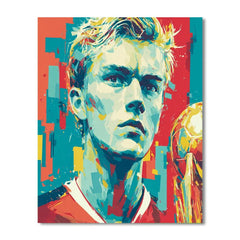 Fifa 2026 Haaland Ice - DIY Painting By Numbers Kit