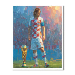 Fifa 2026 Modrić Legacy - DIY Painting By Numbers Kit