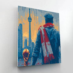 Toronto Fifa 2026 Glow - DIY Painting By Numbers Kit