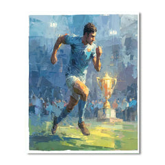 Uzbekistan Fifa 2026 Dawn - DIY Painting By Numbers Kit