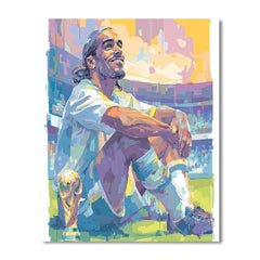 Ronaldinho Fifa 2026 Joy - DIY Painting By Numbers Kit