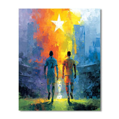 Fifa 2026 Portugal vs Colombia - DIY Painting By Numbers Kit