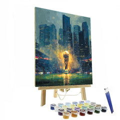 Seattle Fifa 2026 Rainlight - DIY Painting By Numbers Kit