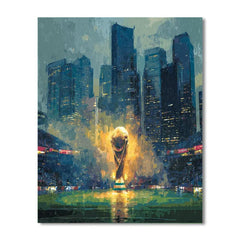 Seattle Fifa 2026 Rainlight - DIY Painting By Numbers Kit