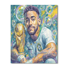 Ronaldinho Fifa 2026 Joy - DIY Painting By Numbers Kit