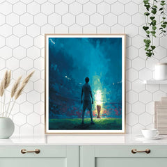 Uzbekistan Fifa 2026 Dawn - DIY Painting By Numbers Kit