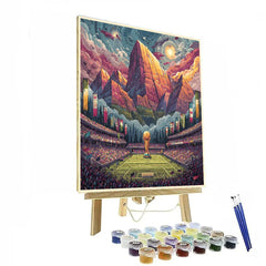 Monterrey Fifa 2026 Lights - DIY Painting By Numbers Kit