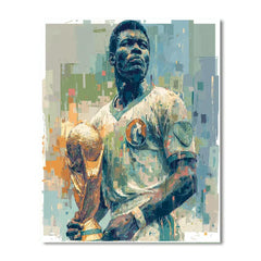 Fifa 2026 Drogba Power - DIY Painting By Numbers Kit