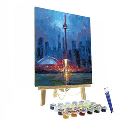 Canada Fifa 2026 Lights - DIY Painting By Numbers Kit