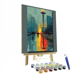 Seattle Fifa 2026 Rainlight - DIY Painting By Numbers Kit