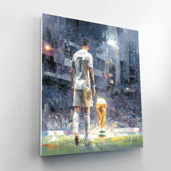 Fifa 2026 Salah Lights - DIY Painting By Numbers Kit