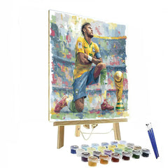 Ronaldinho Fifa 2026 Joy - DIY Painting By Numbers Kit
