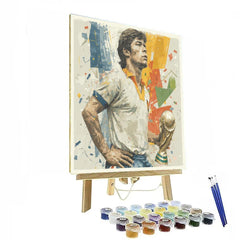 Fifa 2026 Drogba Power - DIY Painting By Numbers Kit