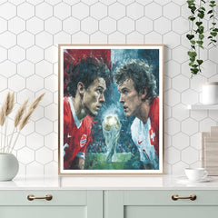 Fifa 2026 Canada vs Switzerland - DIY Painting By Numbers Kit
