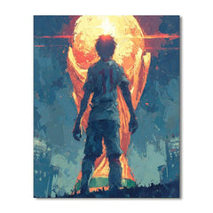 Japan Fifa 2026 Dawn - DIY Painting By Numbers Kit