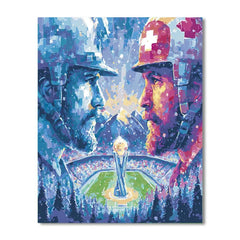 Fifa 2026 Canada vs Switzerland - DIY Painting By Numbers Kit