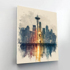 Seattle Fifa 2026 Rainlight - DIY Painting By Numbers Kit