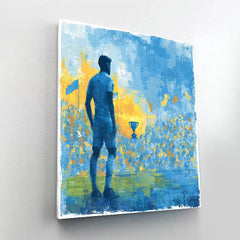 Curaçao Fifa 2026 Blue - DIY Painting By Numbers Kit