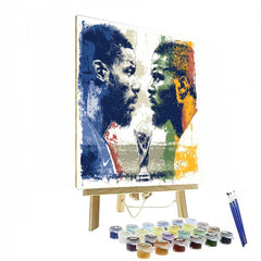 Fifa 2026 France vs Senegal - DIY Painting By Numbers Kit