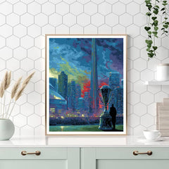 Toronto Fifa 2026 Maple Glow - DIY Painting By Numbers Kit