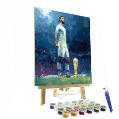 Fifa 2026 Haaland Ice - DIY Painting By Numbers Kit