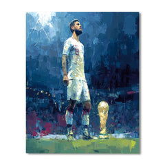 Fifa 2026 Haaland Ice - DIY Painting By Numbers Kit