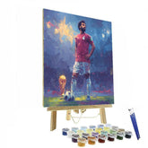 Salah Fifa 2026 Lights - DIY Painting By Numbers Kit
