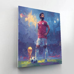 Salah Fifa 2026 Lights - DIY Painting By Numbers Kit