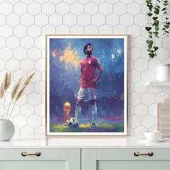 Salah Fifa 2026 Lights - DIY Painting By Numbers Kit