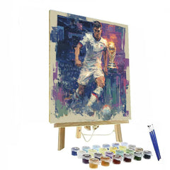 Fifa 2026 Pulisic Glow - DIY Painting By Numbers Kit