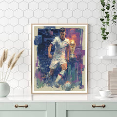Fifa 2026 Pulisic Glow - DIY Painting By Numbers Kit