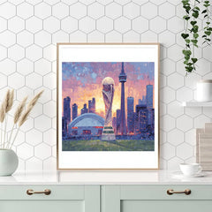 Toronto Fifa 2026 Glow - DIY Painting By Numbers Kit