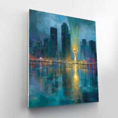 Seattle Fifa 2026 Rainlight - DIY Painting By Numbers Kit