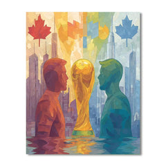 Fifa 2026 Canada vs Switzerland - DIY Painting By Numbers Kit