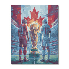 Fifa 2026 Canada vs Switzerland - DIY Painting By Numbers Kit
