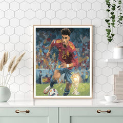 Yamal Fifa 2026 Rise - DIY Painting By Numbers Kit