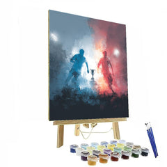 Fifa 2026 Japan vs Tunisia - DIY Painting By Numbers Kit