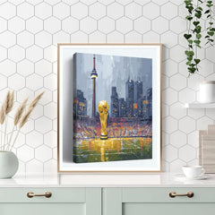 Toronto Fifa 2026 Glow - DIY Painting By Numbers Kit