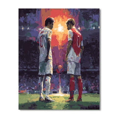 Fifa 2026 Japan vs Tunisia - DIY Painting By Numbers Kit
