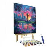 Miami Fifa 2026 Reflection - DIY Painting By Numbers Kit