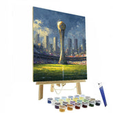 Fifa 2026 Trophy Meridian - DIY Painting By Numbers Kit