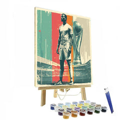 Iraq Fifa 2026 Flame - DIY Painting By Numbers Kit