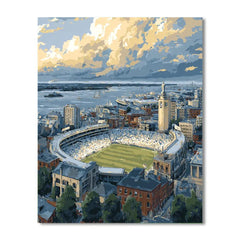 Boston Fifa 2026 Blue Hour - DIY Painting By Numbers Kit