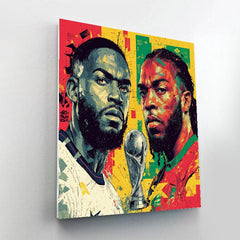 Fifa 2026 England vs Ghana - DIY Painting By Numbers Kit