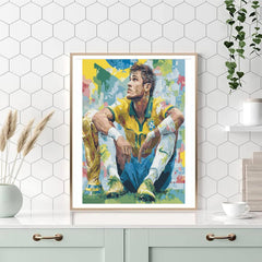 Ronaldinho Fifa 2026 Joy - DIY Painting By Numbers Kit