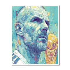 Zidane Fifa 2026 Legacy - DIY Painting By Numbers Kit