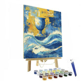 Curaçao Fifa 2026 Blue - DIY Painting By Numbers Kit