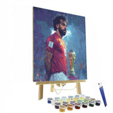 Fifa 2026 Salah Lights - DIY Painting By Numbers Kit