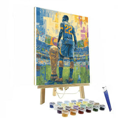 Curaçao Fifa 2026 Blue - DIY Painting By Numbers Kit
